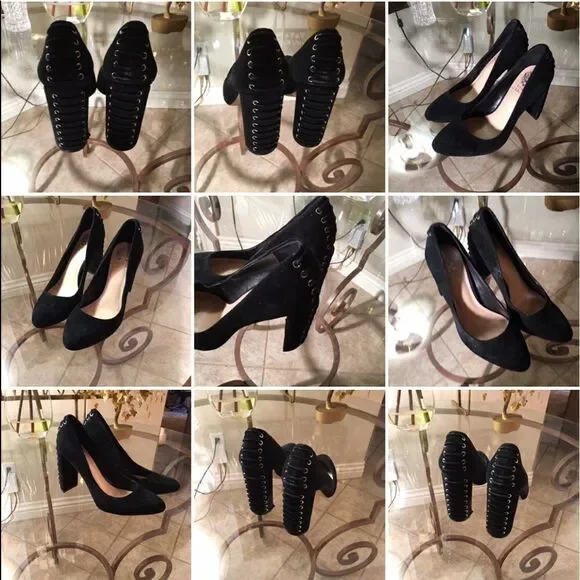 🎃 VINCE CAMUTO Corset Back Block Heel! - Picture 7 of 8